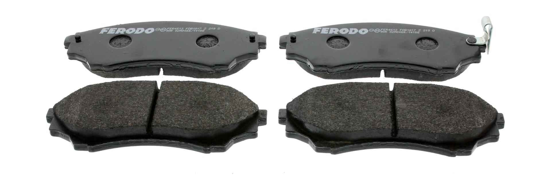 FERODO Bremseklodser fdb1817 for FORD USA FORD MAZDA