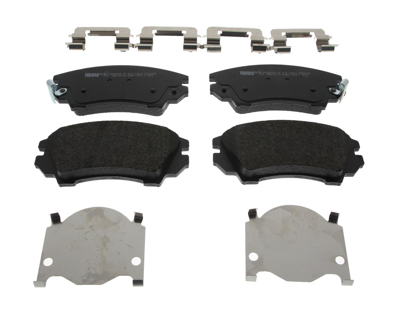 FERODO Bremseklodser fdb4208 for OPEL MG CHEVROLET VAUXHALL