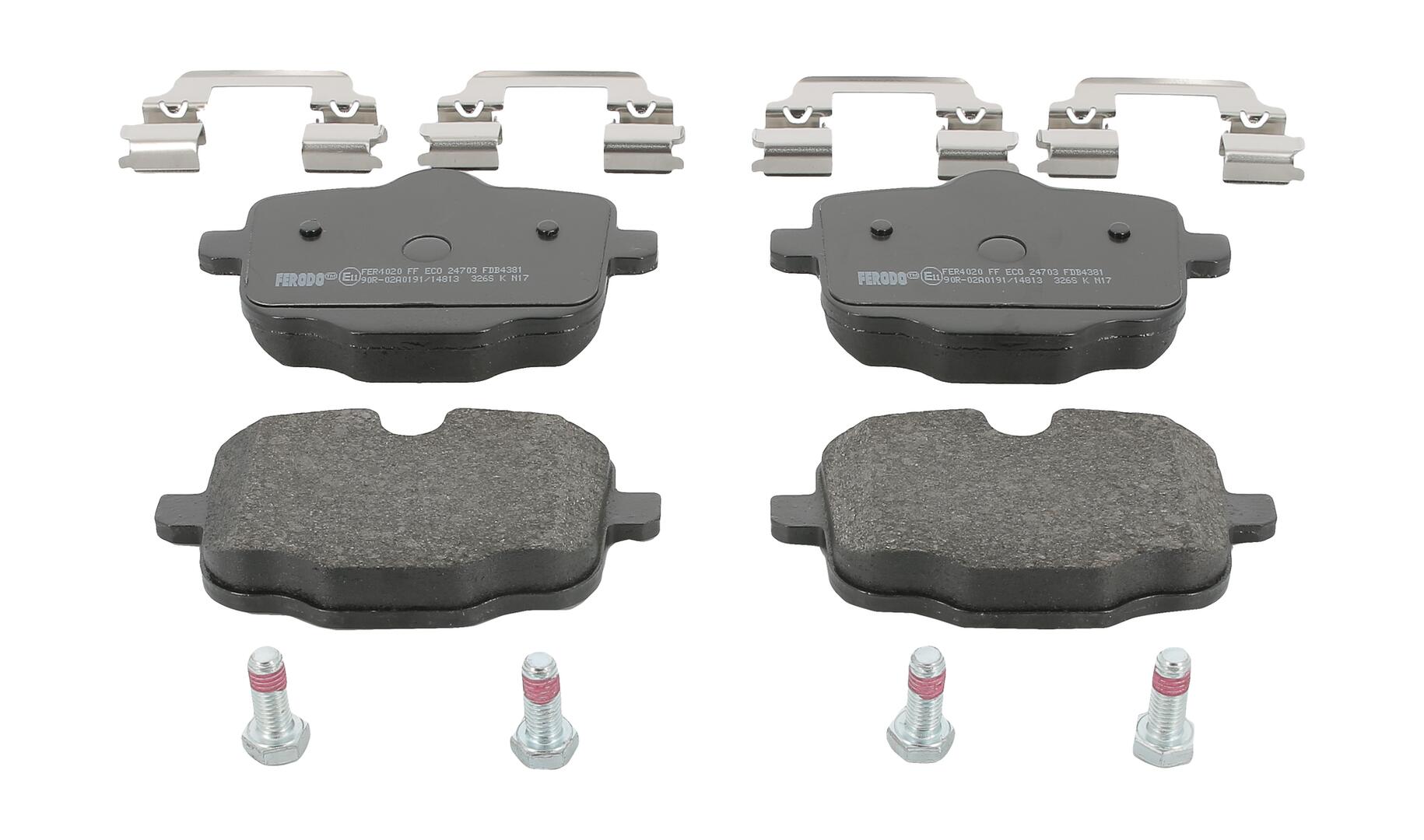 FERODO Bremseklodser fdb4381 for BMW