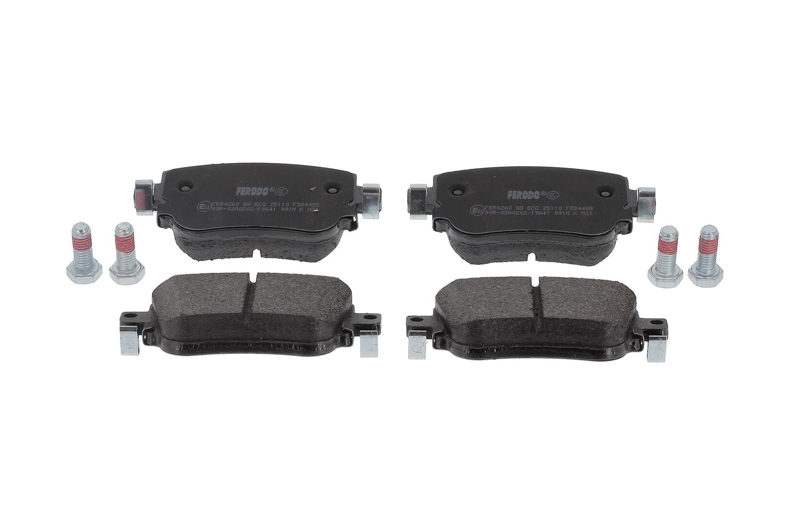 FERODO Bremseklodser fdb4485 for VW SKODA