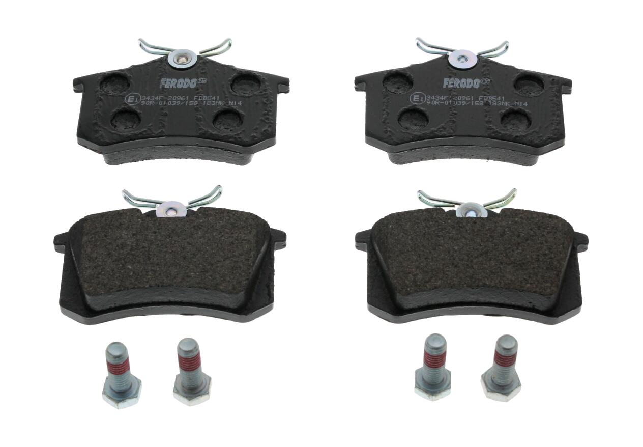 FERODO Bremseklodser fdb541 for PEUGEOT MG VW CITROËN SEAT RENAULT AUDI
