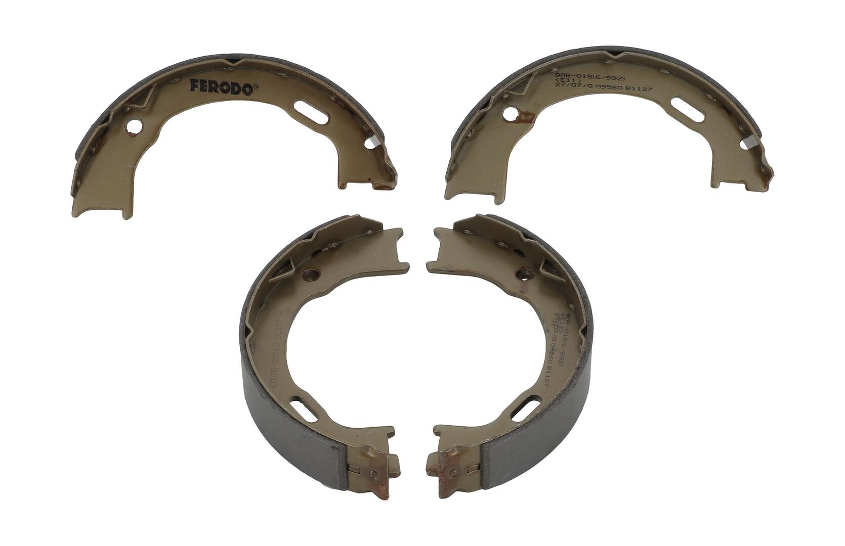 FERODO Bremsebakkesæt, parkeringsbremse fsb4061 for JEEP