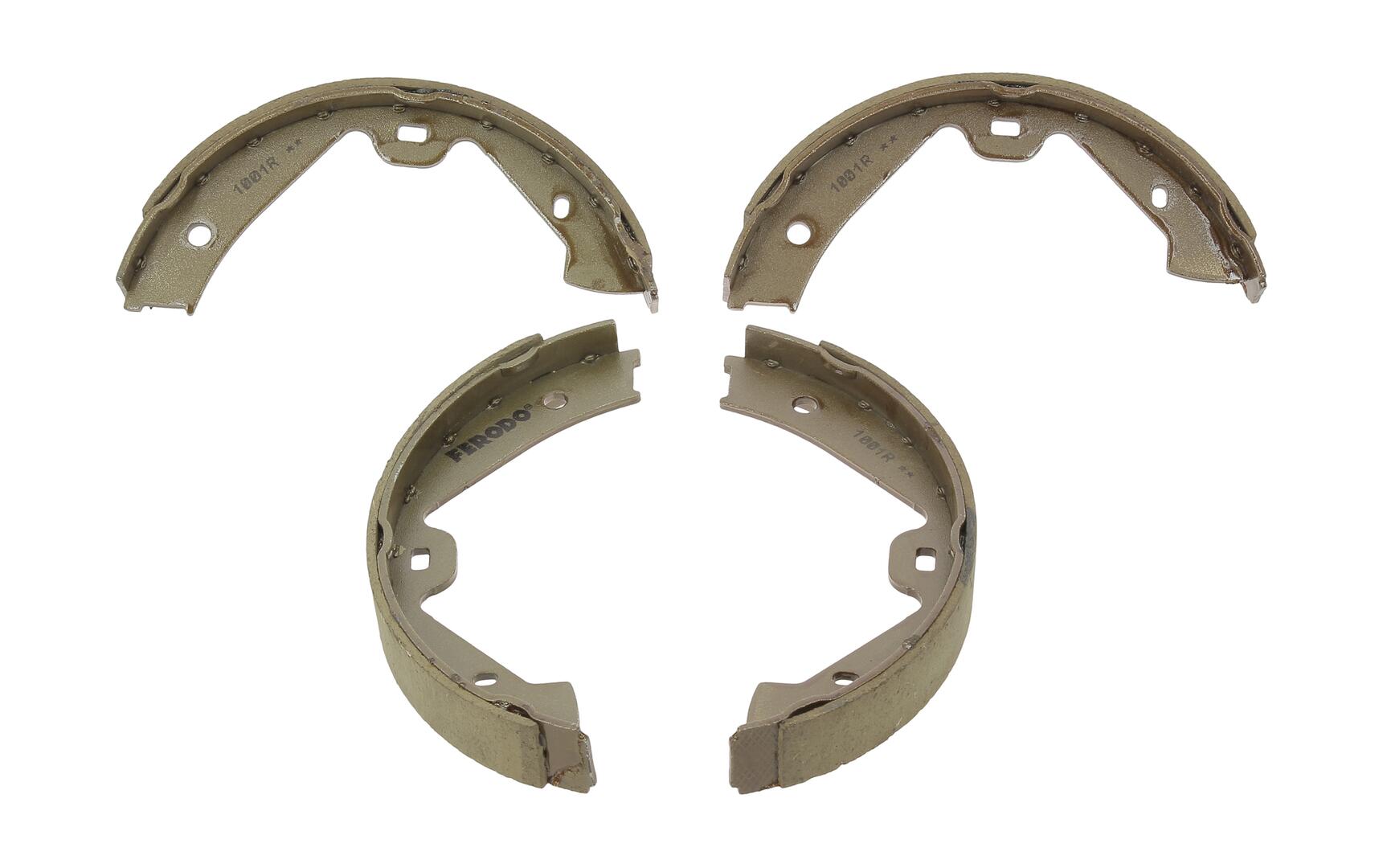 FERODO Bremsebakkesæt, parkeringsbremse fsb4129 for PORSCHE VW