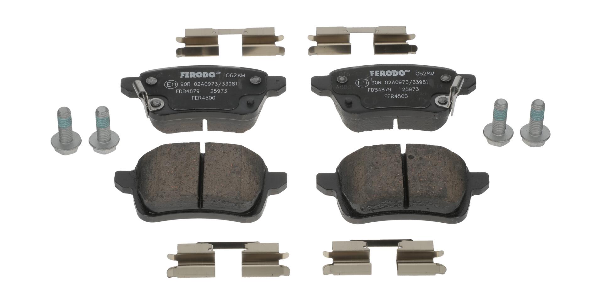 FERODO Bremseklodser fdb4879 for VAUXHALL FIAT