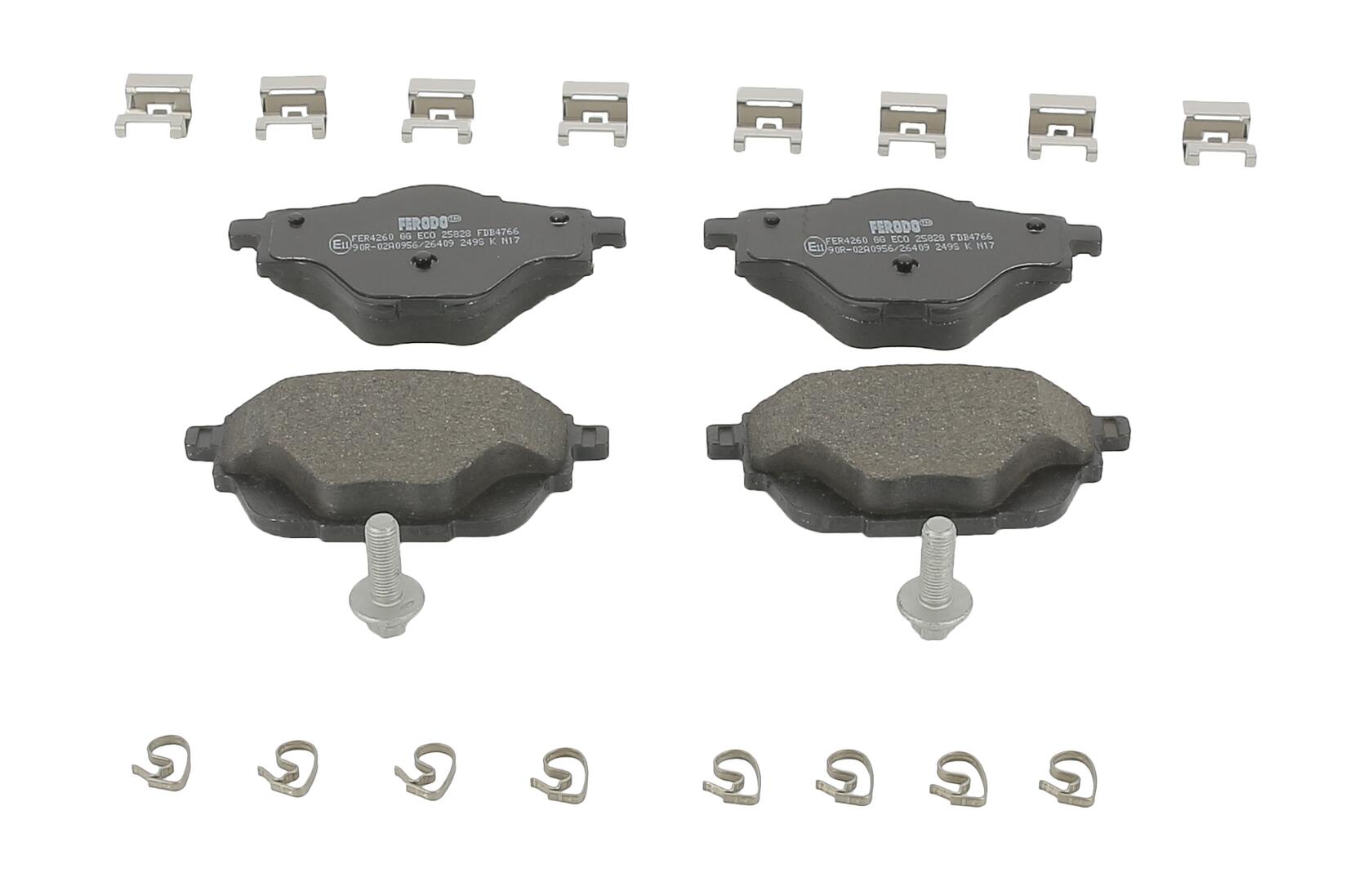 FERODO Bremseklodser fdb4766 for PEUGEOT VAUXHALL DS