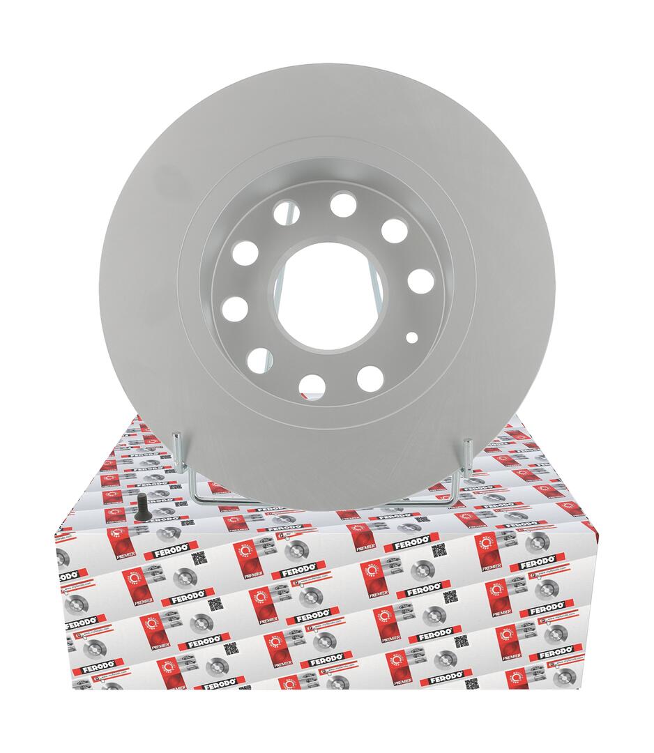 FERODO Bremseskive ddf1224c 255mm 10mm for SEAT VW AUDI