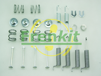 FRENKIT Tilbehørssæt, parkeringsbremsebakker 950016 bagaksel for OPEL CHEVROLET