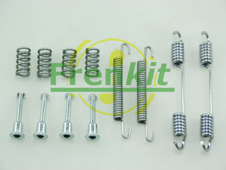 FRENKIT Tilbehørssæt, parkeringsbremsebakker 950708 bagaksel for MINI