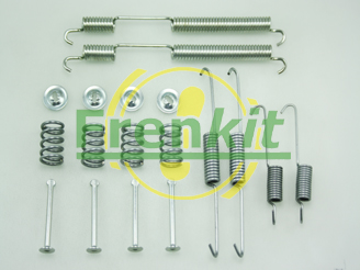 FRENKIT Tilbehørssæt, parkeringsbremsebakker 950753 bagaksel for PEUGEOT RENAULT TRUCKS FIAT