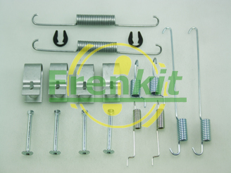 FRENKIT Tilbehørssæt, parkeringsbremsebakker 950815 bagaksel for SUZUKI DAIHATSU