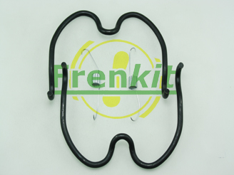 FRENKIT Tilbehørssæt, parkeringsbremsebakker 950837 bagaksel for CHEVROLET