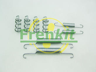 FRENKIT Tilbehørssæt, parkeringsbremsebakker 950832 bagaksel for VOLVO