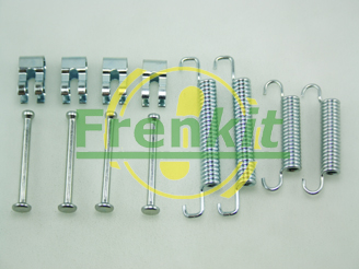 FRENKIT Tilbehørssæt, parkeringsbremsebakker 950839 bagaksel for FIAT RENAULT TRUCKS