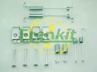FRENKIT Tilbehørssæt, parkeringsbremsebakker 950846 bagaksel for KIA