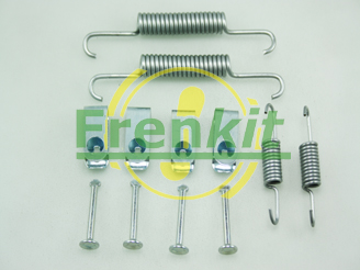 FRENKIT Tilbehørssæt, parkeringsbremsebakker 950881 bagaksel for CHEVROLET