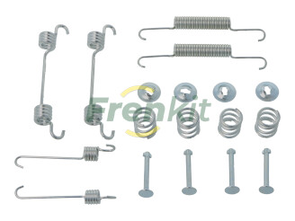FRENKIT Tilbehørssæt, parkeringsbremsebakker 950887 bagaksel for KIA