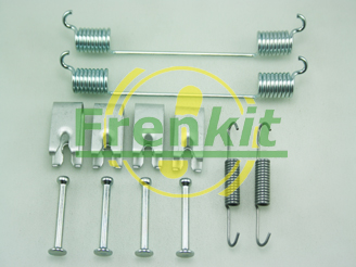 FRENKIT Tilbehørssæt, parkeringsbremsebakker 950883 bagaksel for FIAT OPEL VAG RENAULT TRUCKS MERCEDES-BENZ