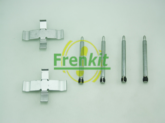 FRENKIT Tilbehørssæt, skivebremsebelægning 901040 bagaksel for CHEVROLET MINI