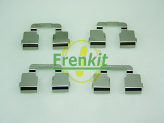 FRENKIT Tilbehørssæt, skivebremsebelægning 901733 bagaksel for PEUGEOT FIAT