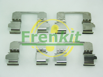 FRENKIT Tilbehørssæt, skivebremsebelægning 901834 foraksel for ISUZU