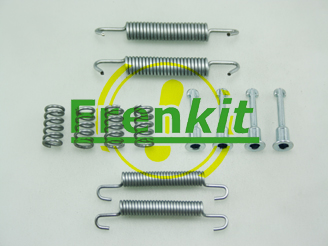 FRENKIT Tilbehørssæt, parkeringsbremsebakker 950621 bagaksel for MINI