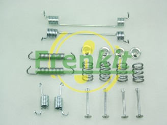 FRENKIT Tilbehørssæt, parkeringsbremsebakker 950672 bagaksel for PEUGEOT FORD RENAULT TRUCKS