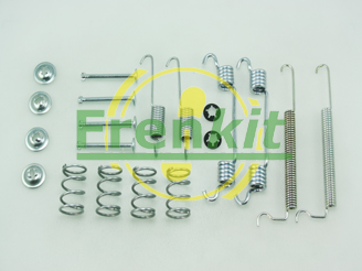 FRENKIT Tilbehørssæt, parkeringsbremsebakker 950710 bagaksel for CHEVROLET DAEWOO