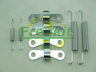 FRENKIT Tilbehørssæt, parkeringsbremsebakker 950720 bagaksel for VOLVO