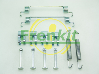 FRENKIT Tilbehørssæt, parkeringsbremsebakker 950783 bagaksel for FORD ALFA ROMEO