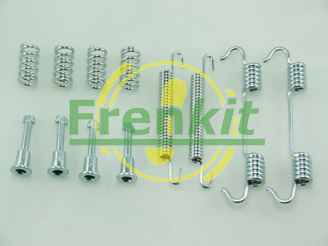 FRENKIT Tilbehørssæt, parkeringsbremsebakker 950801 bagaksel for BMW