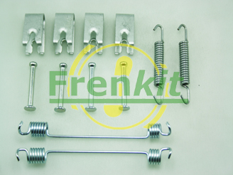 FRENKIT Tilbehørssæt, parkeringsbremsebakker 950794 bagaksel for FORD MAZDA