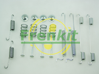 FRENKIT Tilbehørssæt, parkeringsbremsebakker 950795 bagaksel for CHEVROLET DAEWOO