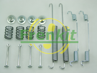 FRENKIT Tilbehørssæt, parkeringsbremsebakker 950806 bagaksel for FORD INFINITI