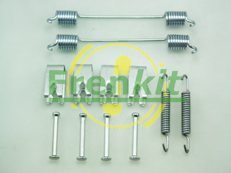 FRENKIT Tilbehørssæt, parkeringsbremsebakker 950814 bagaksel for FORD