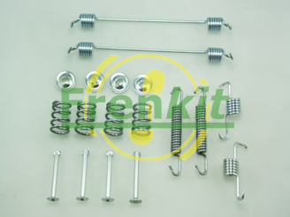 FRENKIT Tilbehørssæt, parkeringsbremsebakker 950819 bagaksel for FIAT RENAULT TRUCKS
