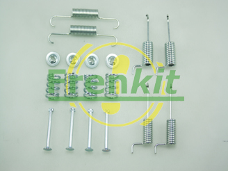 FRENKIT Tilbehørssæt, parkeringsbremsebakker 950823 bagaksel for HYUNDAI