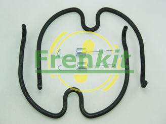 FRENKIT Tilbehørssæt, parkeringsbremsebakker 950872 bagaksel for CHEVROLET OPEL