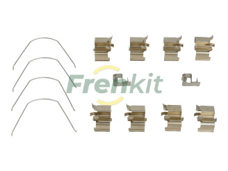 FRENKIT Tilbehørssæt, skivebremsebelægning 901651 foraksel for MAZDA SUZUKI