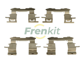 FRENKIT Tilbehørssæt, skivebremsebelægning 901631 bagaksel for GEELY TOYOTA