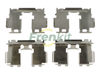 FRENKIT Tilbehørssæt, skivebremsebelægning 901760 bagaksel for CHEVROLET TOYOTA