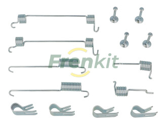 FRENKIT Tilbehørssæt, parkeringsbremsebakker 950772 bagaksel for FORD