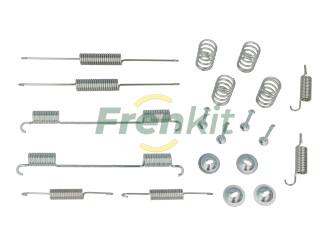 FRENKIT Tilbehørssæt, parkeringsbremsebakker 950861 bagaksel for CHRYSLER KIA