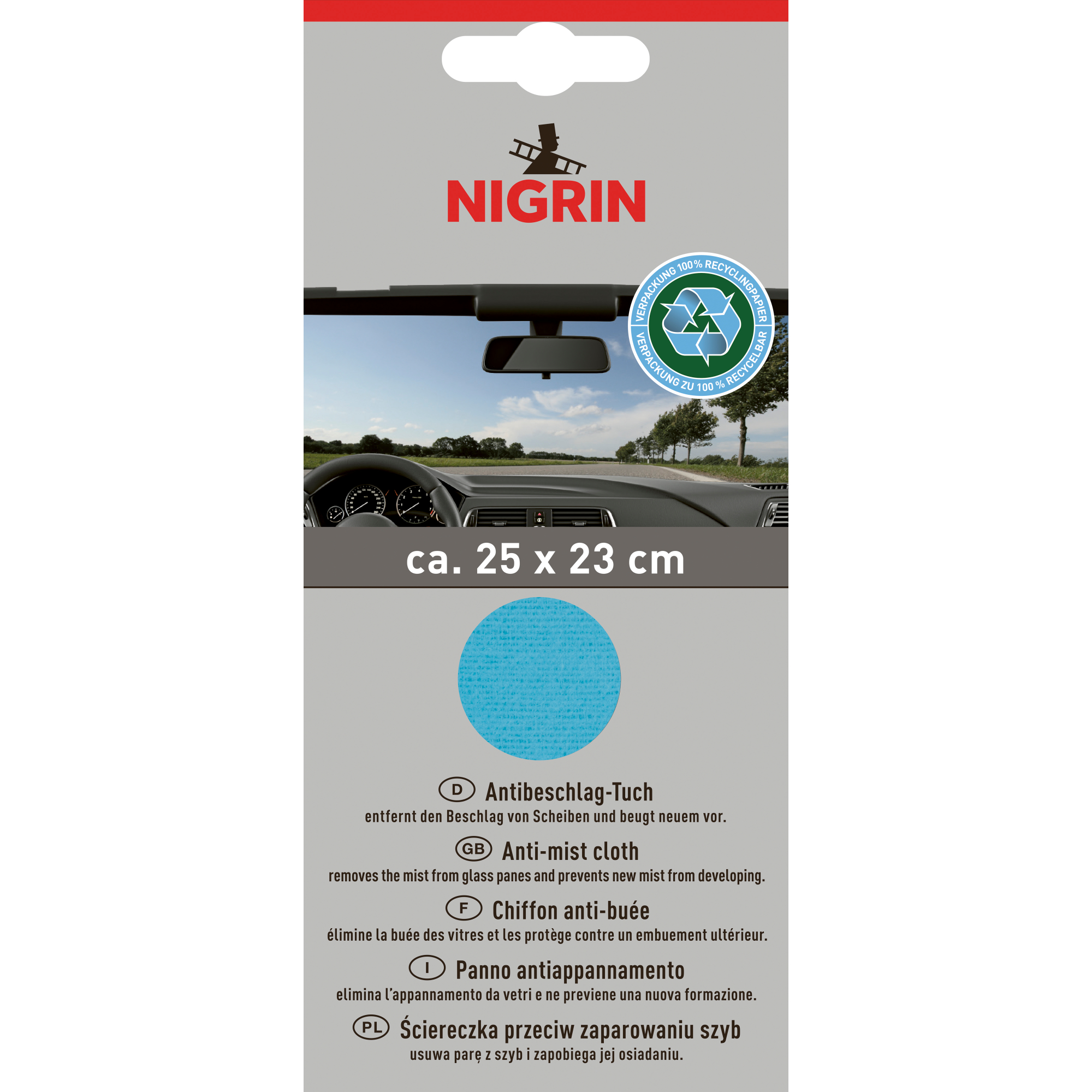 NIGRIN Antidug-klud 20907