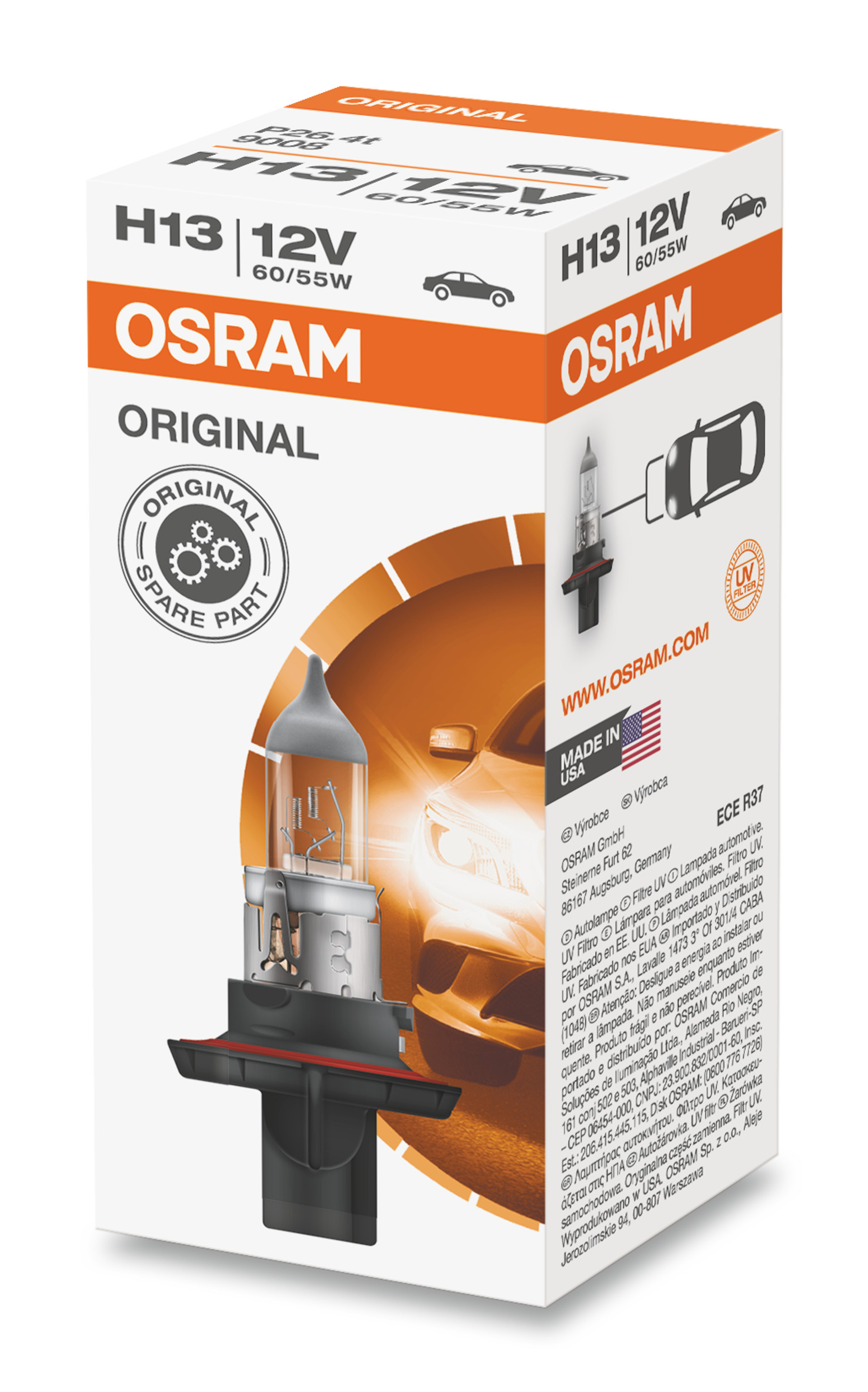 Osram original fjernlyspære