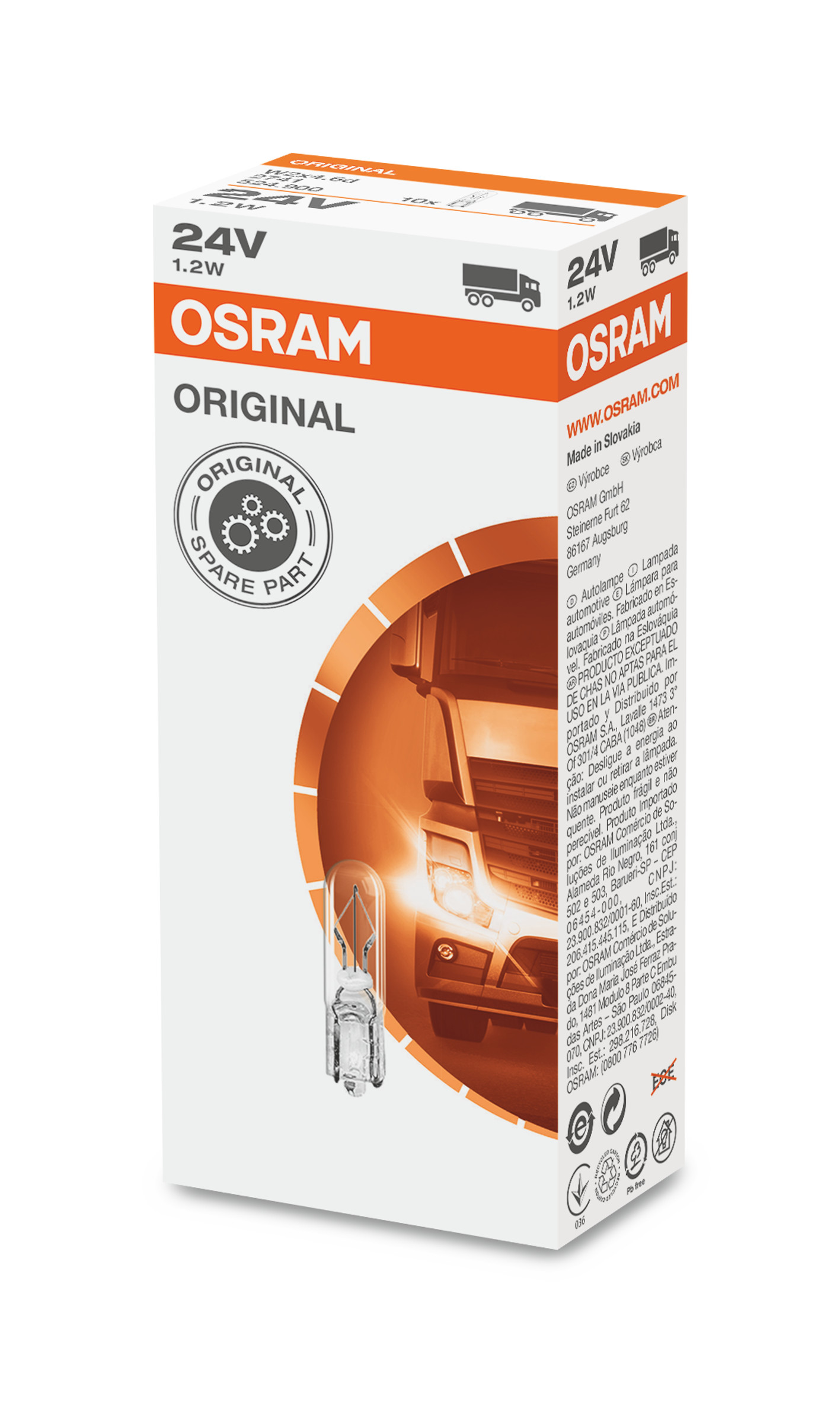OSRAM Pære, instrumentbelysning 2741