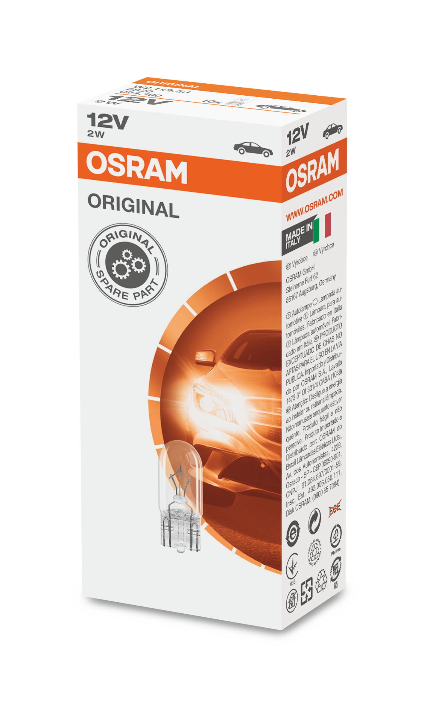 OSRAM Pære, instrumentbelysning 2820