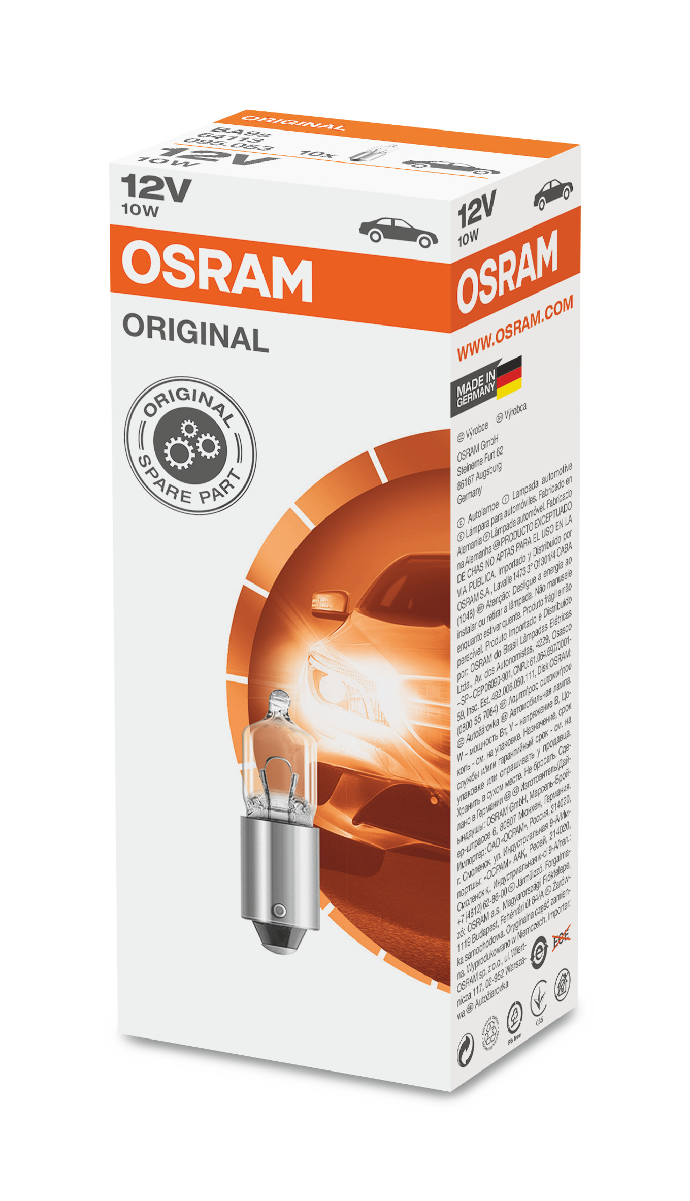 OSRAM Pære, kabinelys 64113