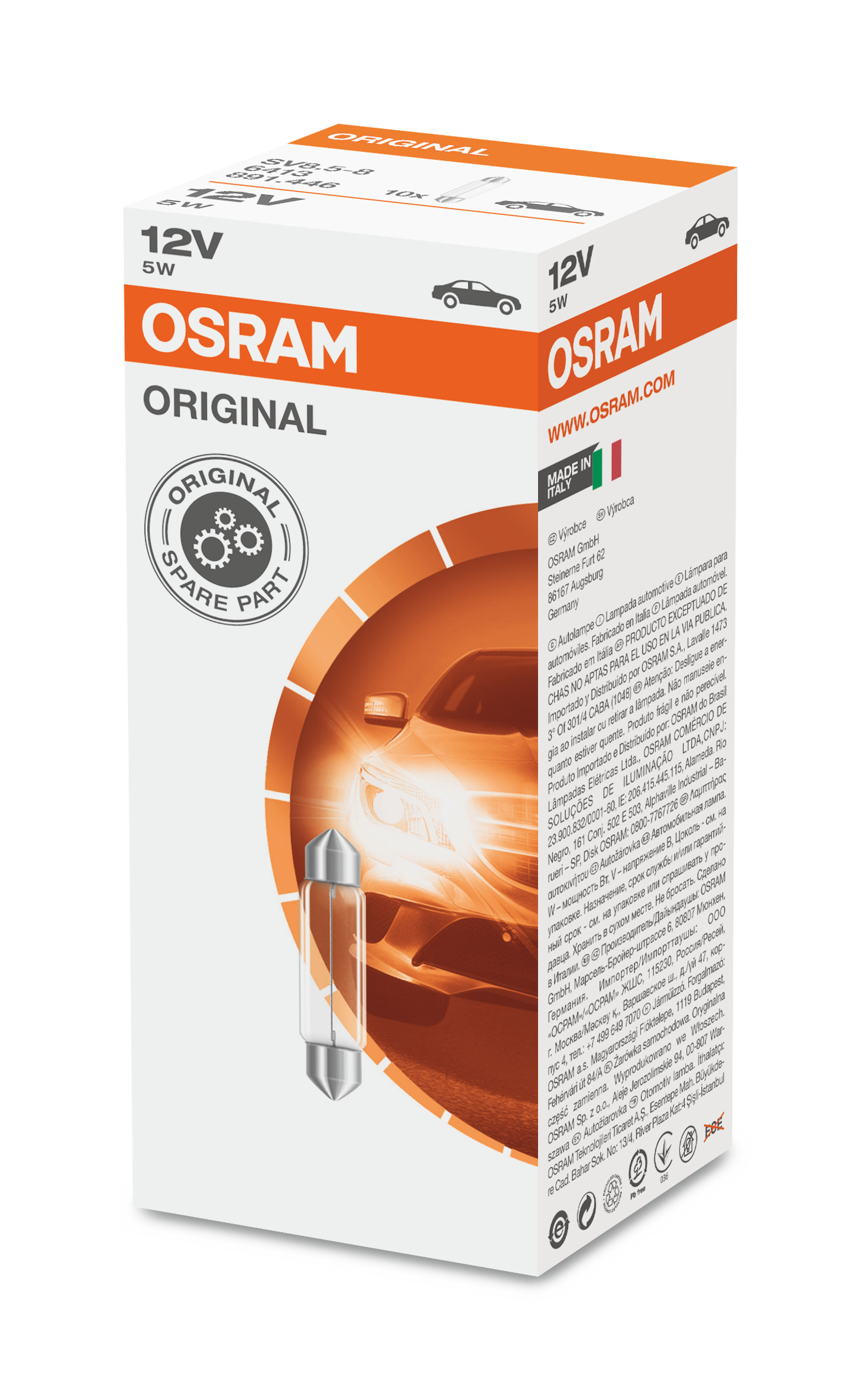OSRAM Pære, motorrumslys 6413