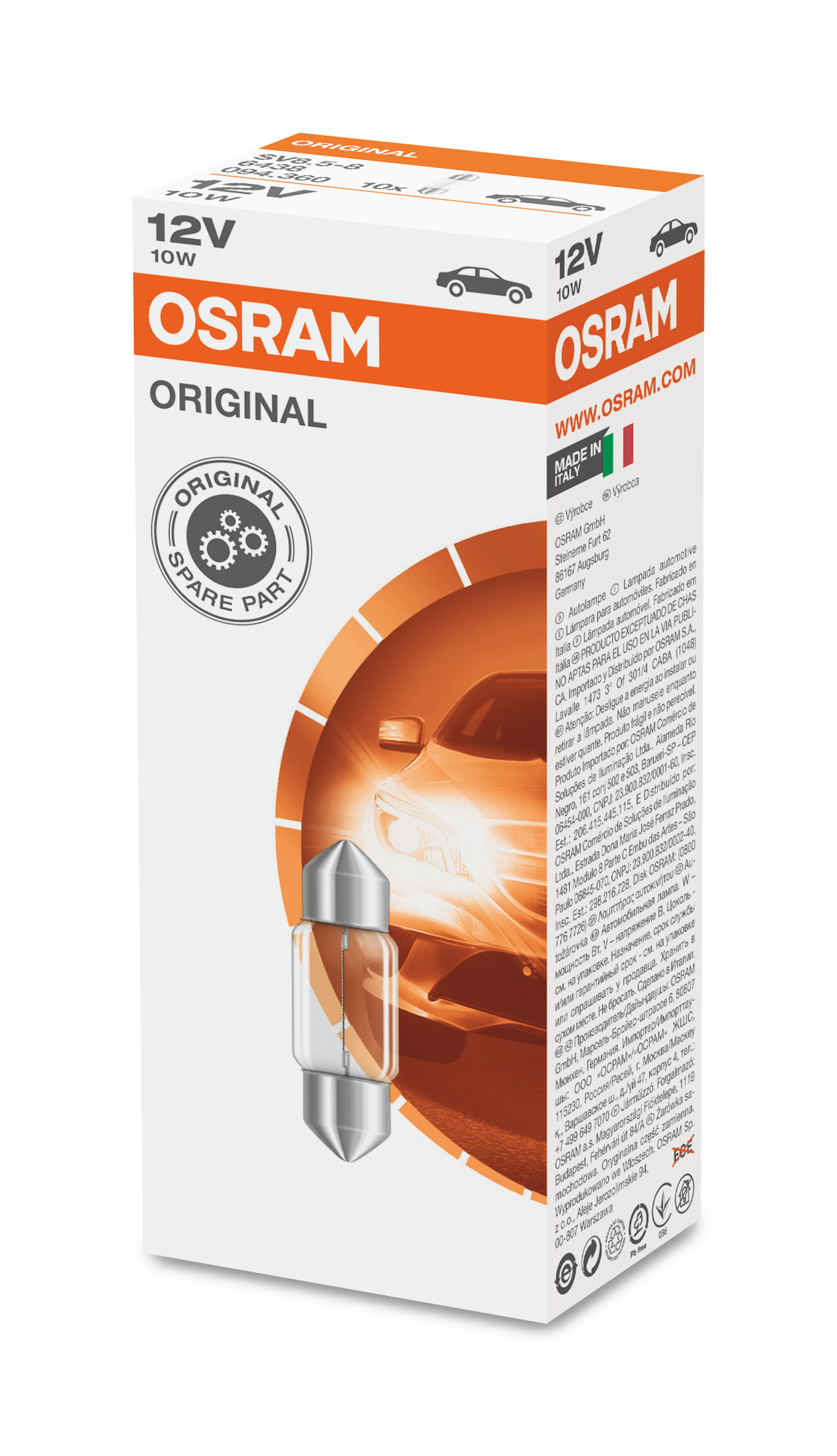OSRAM Pære, kabinelys 6438