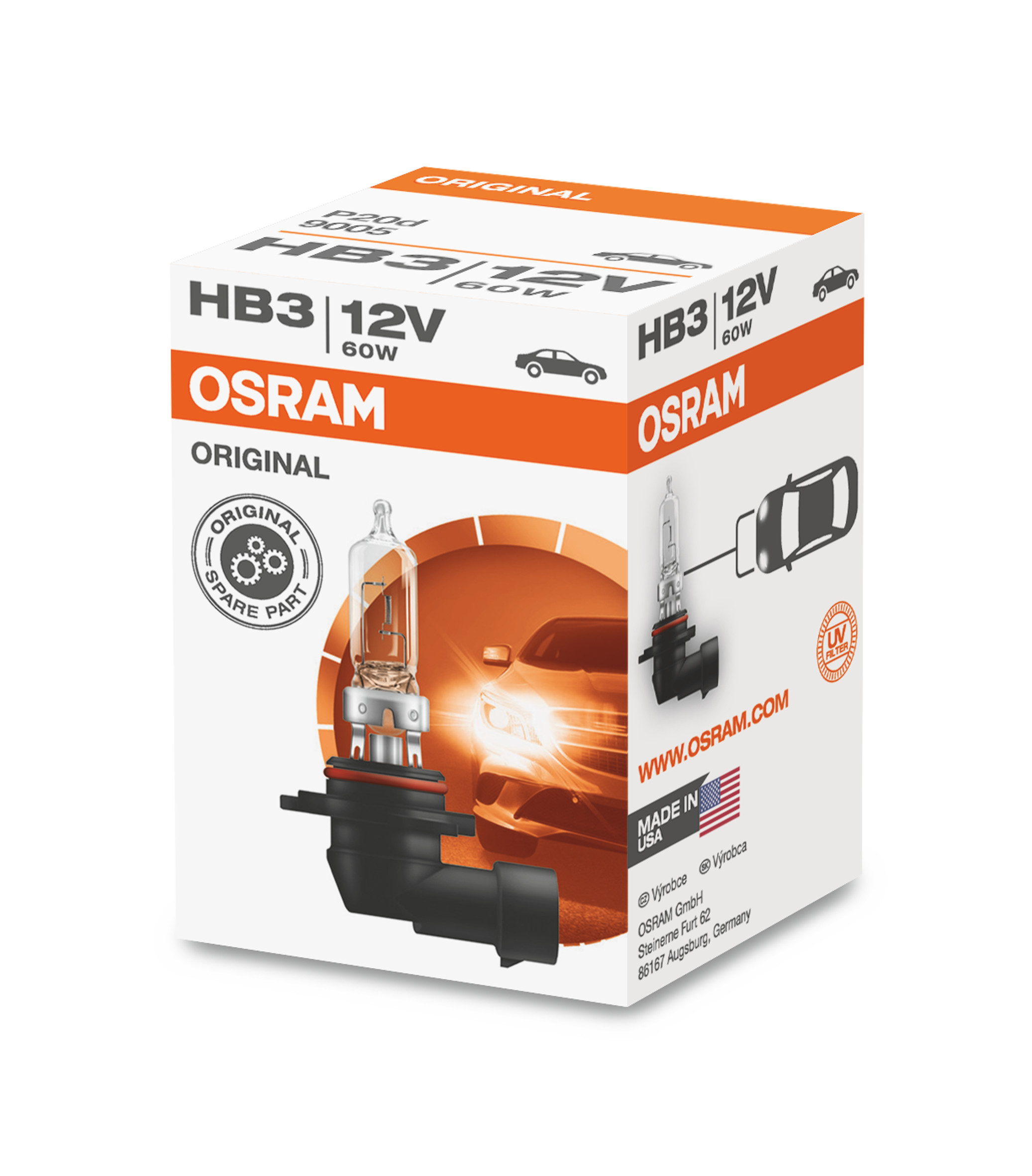 OSRAM Original LINE HB3 73 W 1700 lm 9005